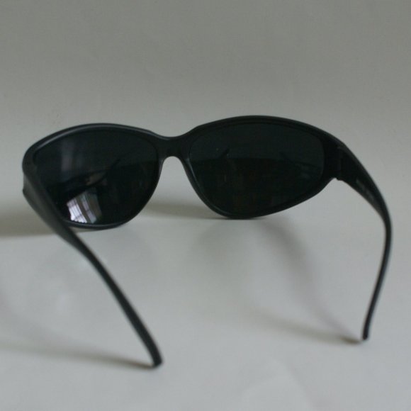 NWT True Vintage 90's Wrap Around lady's fashion sports frame smoke sunglasses - Picture 9 of 10